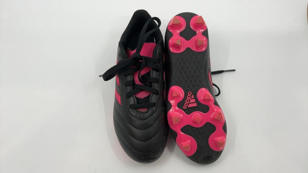 Adidas Goletto VIII Firm Ground Cleats Black/Team Shock Pink 1.5 Big Kid