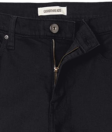 Comfort Stretch Slim-Fit Jeans for Men, Black, 32W x 36L