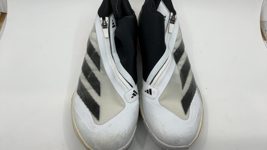 Men's adidas Adizero Impact Baseball Turf Sneakers, White/Black, Size 10