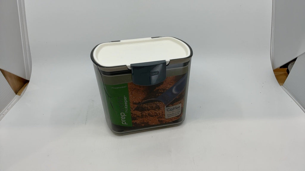 1.5 Quart Airtight Coffee Storage Container w/ Scoop - Tinted Plastic