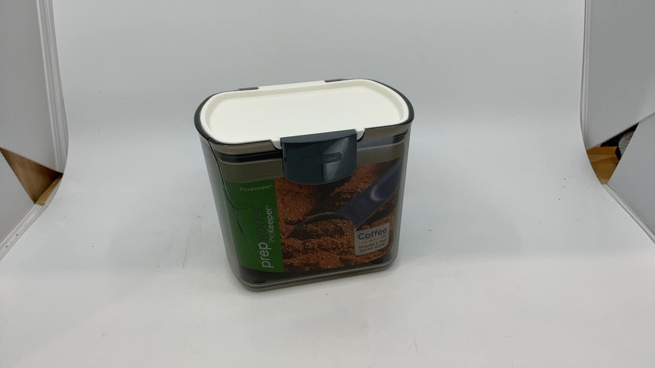 1.5 Quart Airtight Coffee Storage Container w/ Scoop - Tinted Plastic