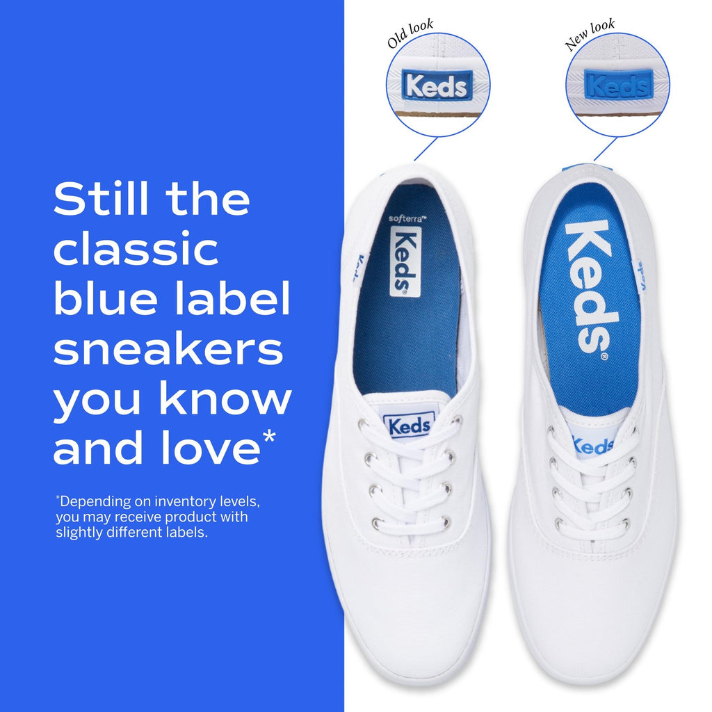 Keds Women's Jump Kick Duo LACE UP Sneaker, White/Gold Leather, 8