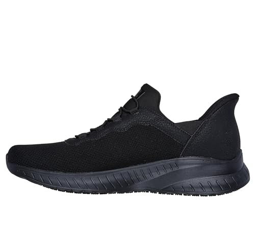Men's Skechers Hands Free Slip Ins, Black, Size 11.5, Work Shoe