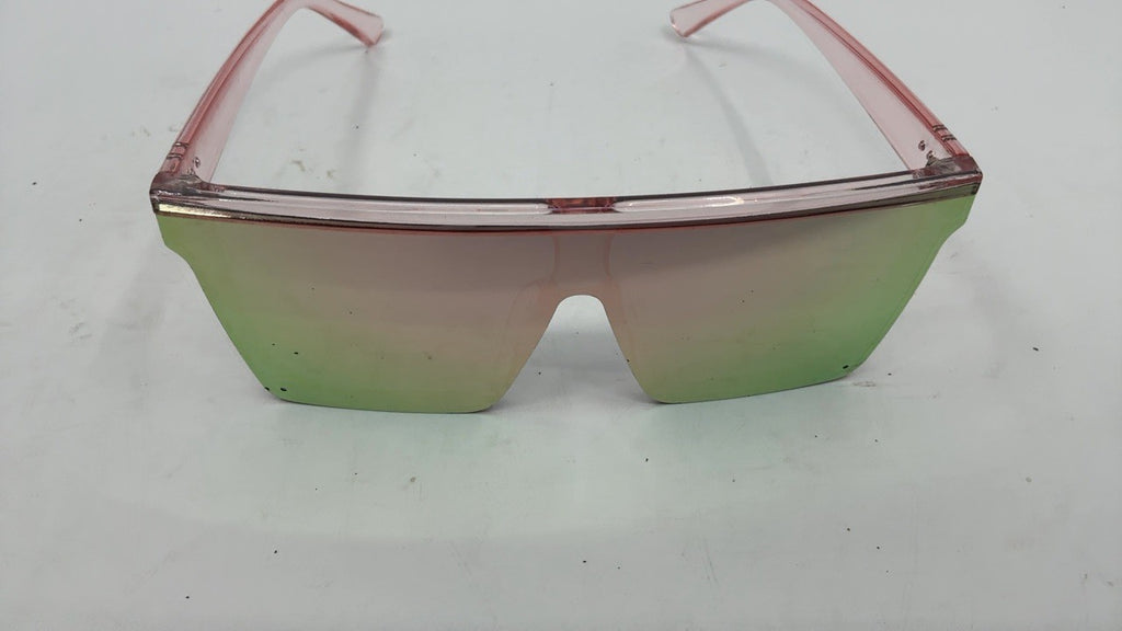 FEISEDY Oversized Sunglasses Mens Womens Flat Top Square Trendy Shades B2470