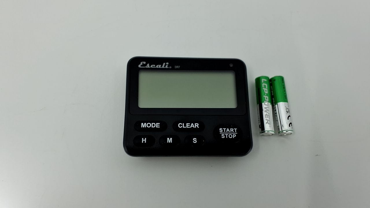 Escali DR7 Extra Loud Digital Timer w/ Clock Mode & Magnetic Back