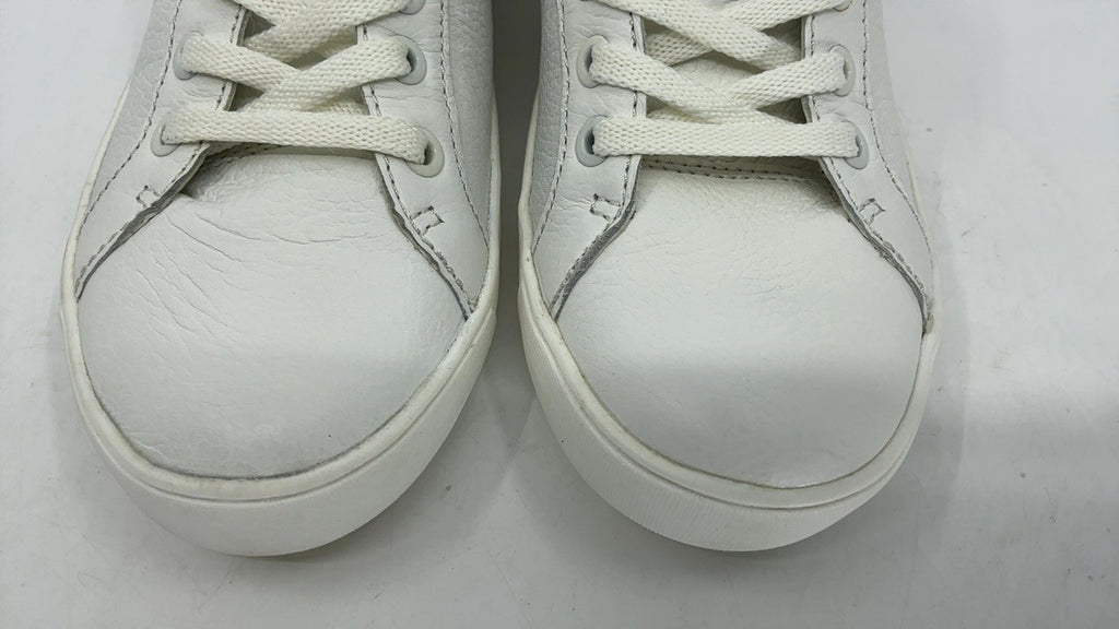 Naturalizer Morrison Womens Sneakers, White Leather, 7.5 M, Comfortable Fit