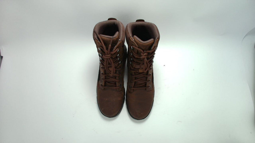Wolverine Men's DuraShocks SR Icon Waterproof 8" Construction Boot, Dark Brown,7