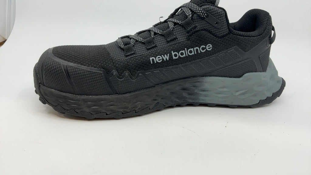 Fresh Foam Cremorne Safety Shoes Men 9 Black/Grey Non-Slip Electrical Hazard