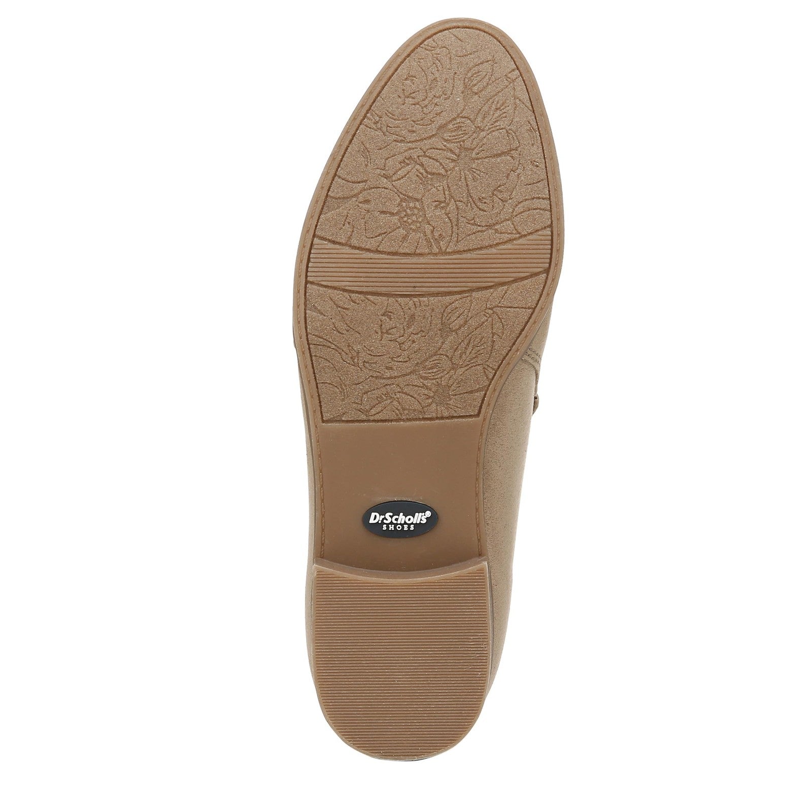 Dr. Scholl's Womens Rate Loafer Slip On Moc Taupe Microfiber 6 M