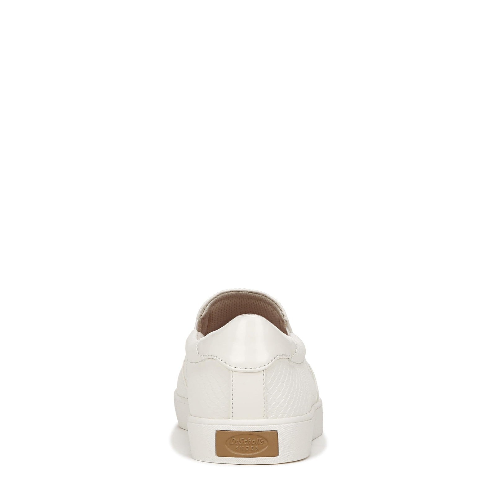 10 Wide Madison Slip On Fashion Sneakers, White Snake, Lightweight