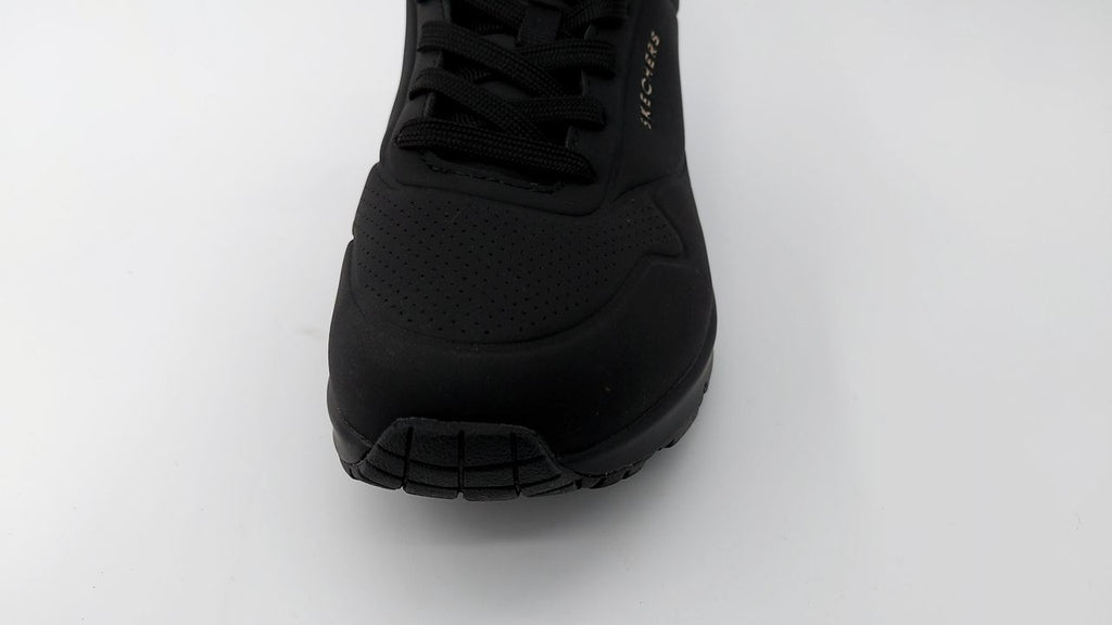 Skechers Women's Uno Stand On Air Sneakers Black/Black 8 Wide
