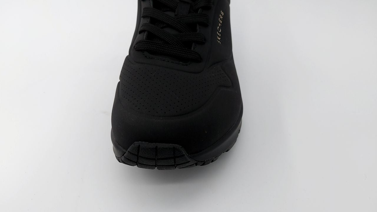 Skechers Women's Uno Stand On Air Sneakers Black/Black 8 Wide