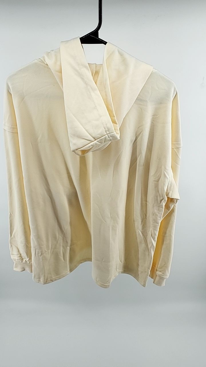 Solid Bow Long Sleeve Hoodie