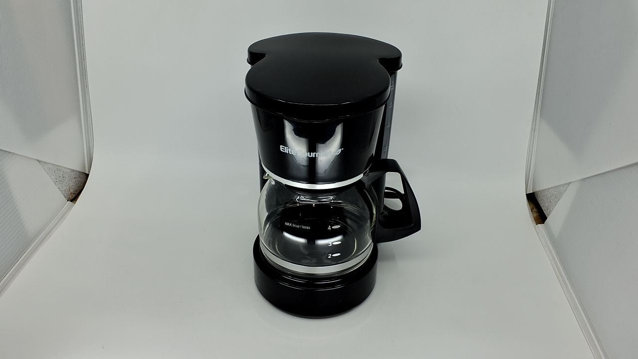 Elite Gourmet 5-Cup Coffee Maker w/ Reusable Filter & Water Level Indicator