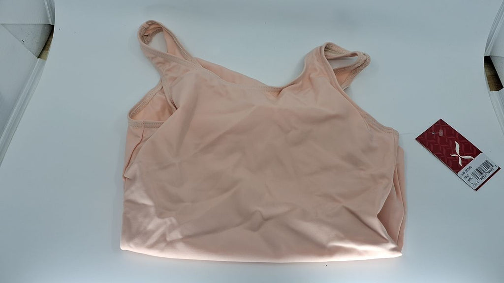 Capezio womens Team Basic Tank athletic leotards, Ballet Pink, Large US