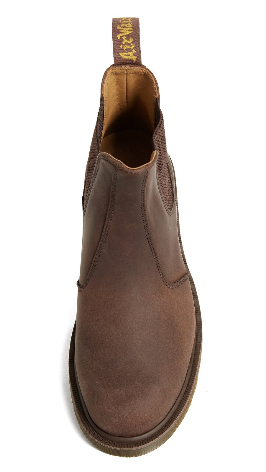 Dr. Martens 2976 Chelsea Boot, Dark Brown Crazy Horse, Unisex Size 6W/5M