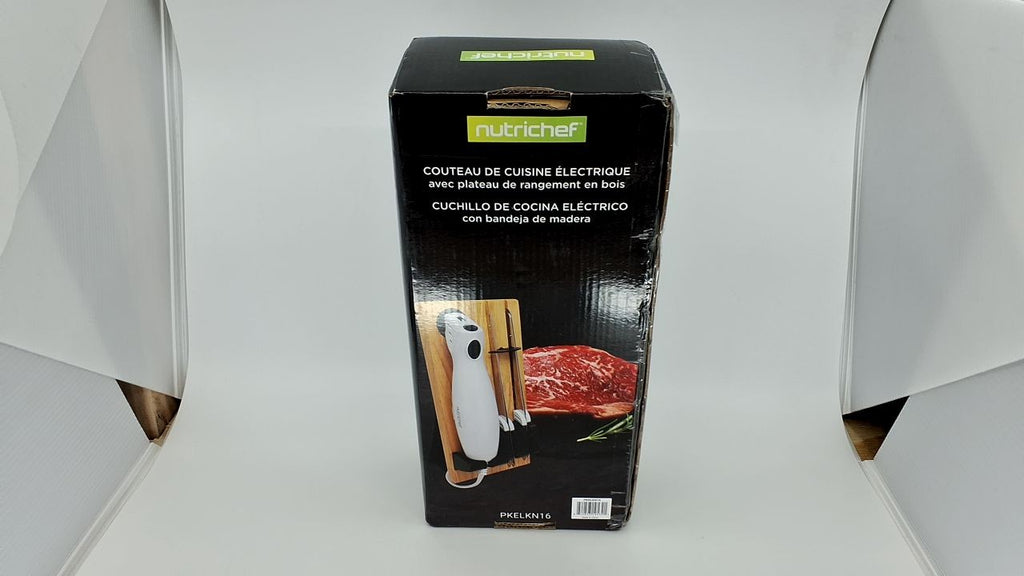 NutriChef 5in Electric Carving Knife for Thanksgiving & Food Slicing