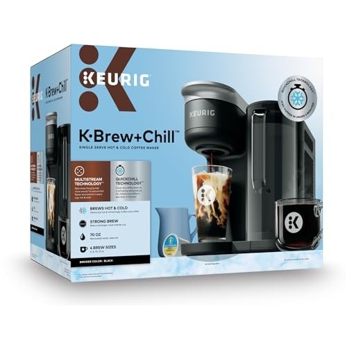 Keurig K-Brew+Chill Iced/Hot Coffee Maker w/ MultiStream & QuickChill Tech