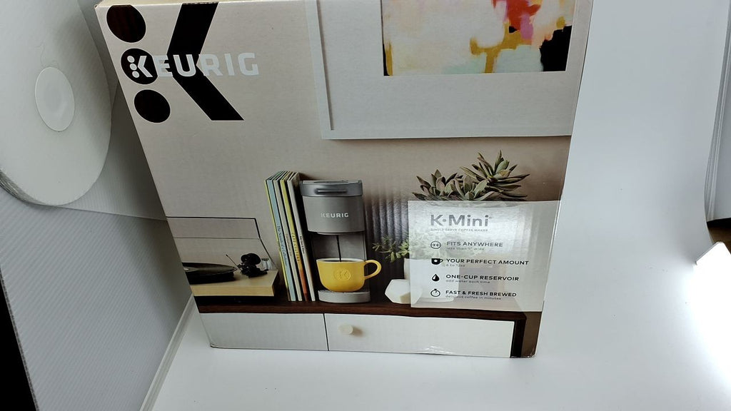 Keurig K-Mini Coffee Maker, 6-12oz Brew, Studio Gray, Compact Design