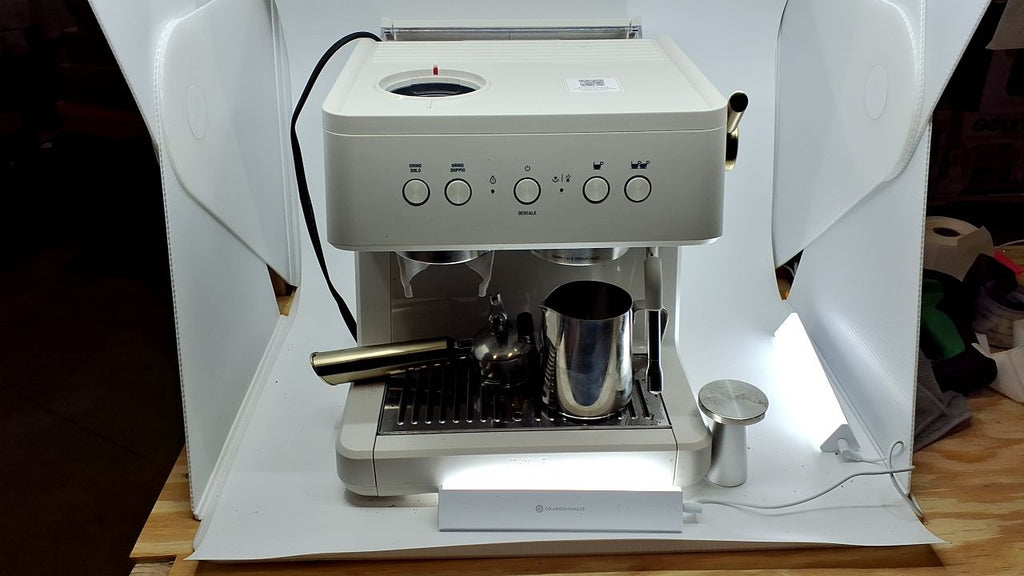 Thyme & Table Barista Grade Espresso Machine  Sand White