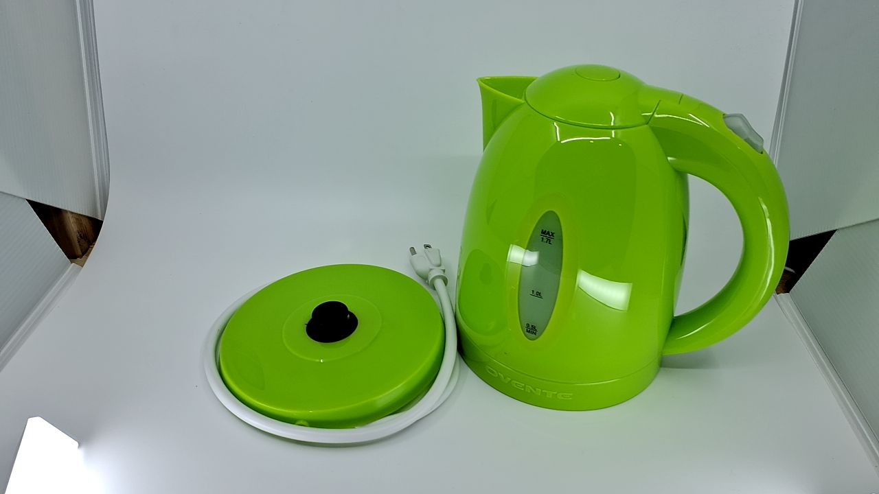 1.7L OVENTE Electric Kettle, Auto Shut-Off, Boil-Dry Protection, Green