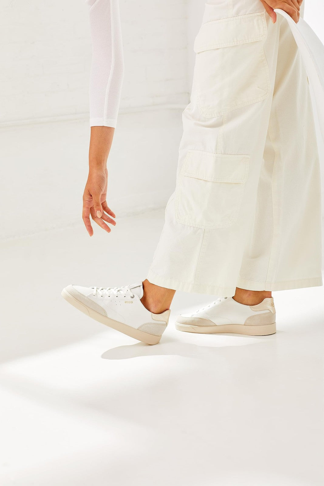 ECCO Street LITE Court, Grey Rose/Grey Rose/Limestone, 8-8.5