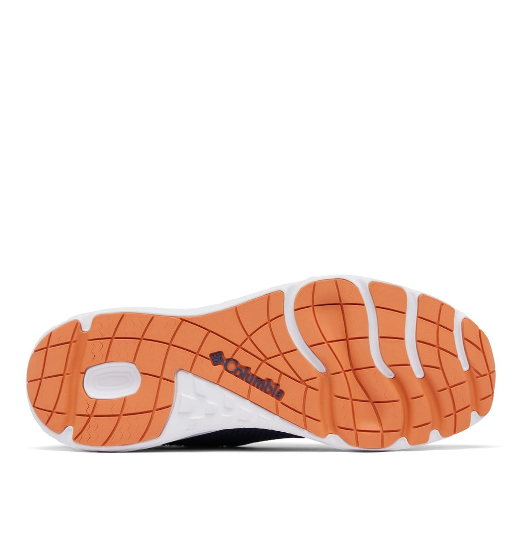 Columbia Mens PFG Castback Non Slip Boat Shoe, Nocturnal/Dusty Orange, 11