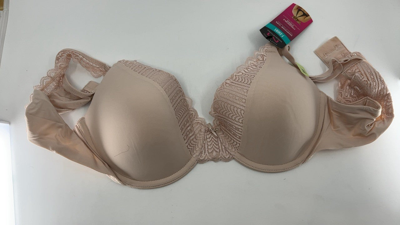 Maidenform 09404 T-Shirt Bra 38B Sandshell Full Coverage Underwire