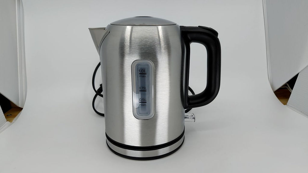 1.1L Electric Tea Kettle, Stainless Steel, Auto Shut-Off, Boil Dry Protection