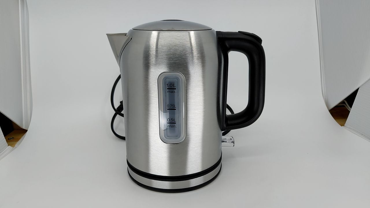 1.1L Electric Tea Kettle, Stainless Steel, Auto Shut-Off, Boil Dry Protection