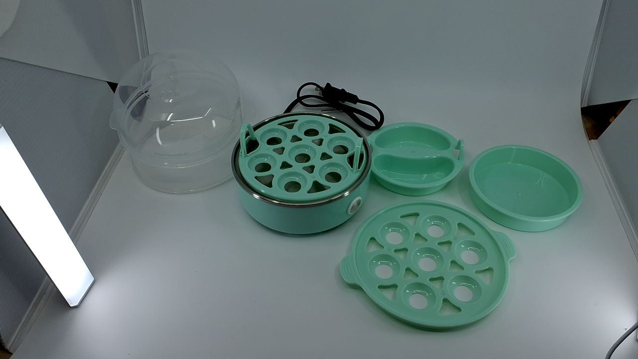 Elite Gourmet EGC1215M 14-Egg Cooker, Stainless Steel, Auto Shut-Off