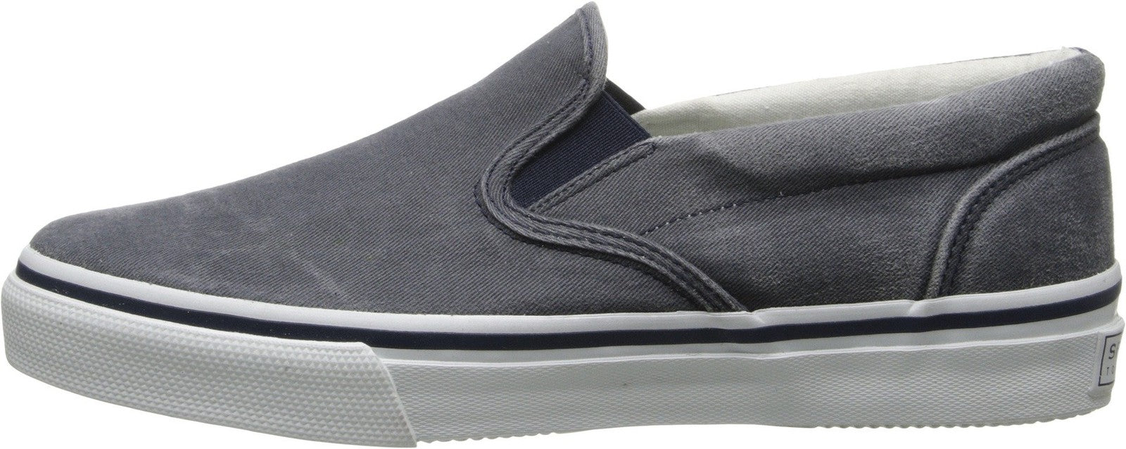 Sperry Men's Striper Slip-On Boat Shoe,Navy,10.5 M US
