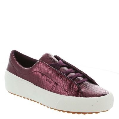 Keds Women's Remi Slip On Sneaker, Burgundy Embossed Leather, 11