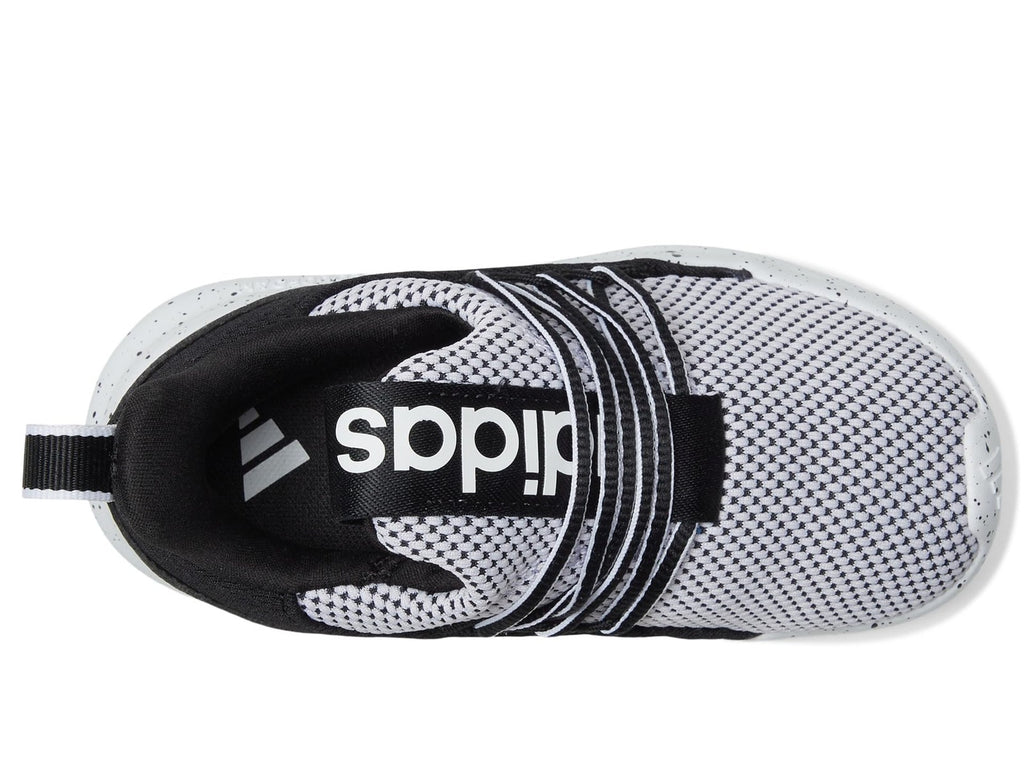 adidas Unisex-Kids Lite Racer Adapt 7.0, White/Black/Black, 9.5K