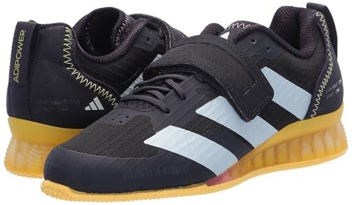 adidas Unisex Adipower Weightlifting 3 Sneaker, Aurora Black/Zero, 8 US Men