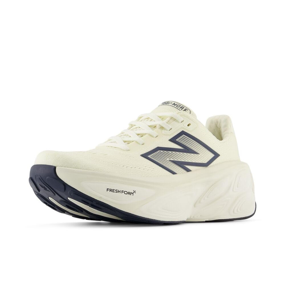 New Balance Women's Fresh Foam X More V5 Running Shoe 9.5 Angora/Sea Salt