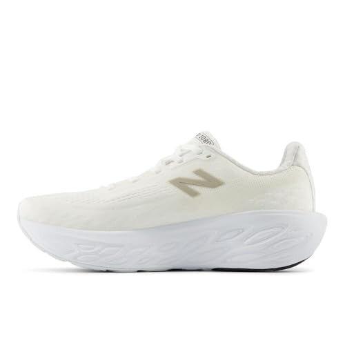 New Balance Women's Fresh Foam 1080 V14 Running Shoe 6.5 W White/Gold
