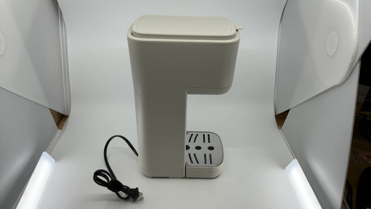 BELLA 1000W Single Serve Coffee Maker, K Cup & Ground Coffee, Oatmilk