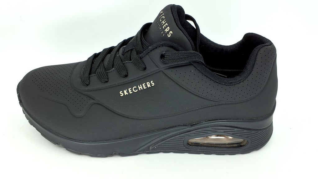 Skechers Women's Stand On Air Sneakers, Black, 9.5 W, Air-Cooled