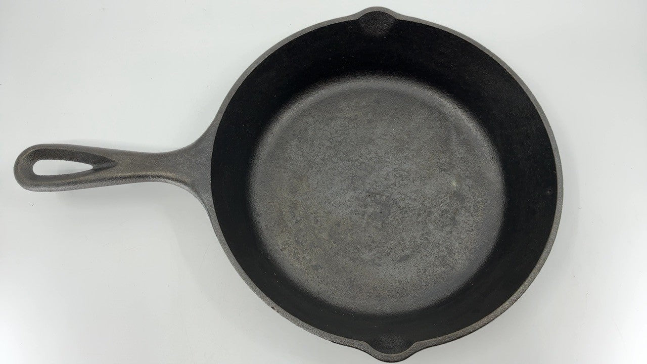 8 Inch Lodge Cast Iron Skillet, Pre-Seasoned, Black, Oven & Campfire Use