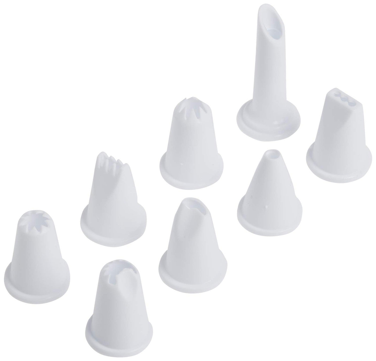 Cupcake Injector & Decorating Set, 9-Piece, Stainless Steel, Multicolor