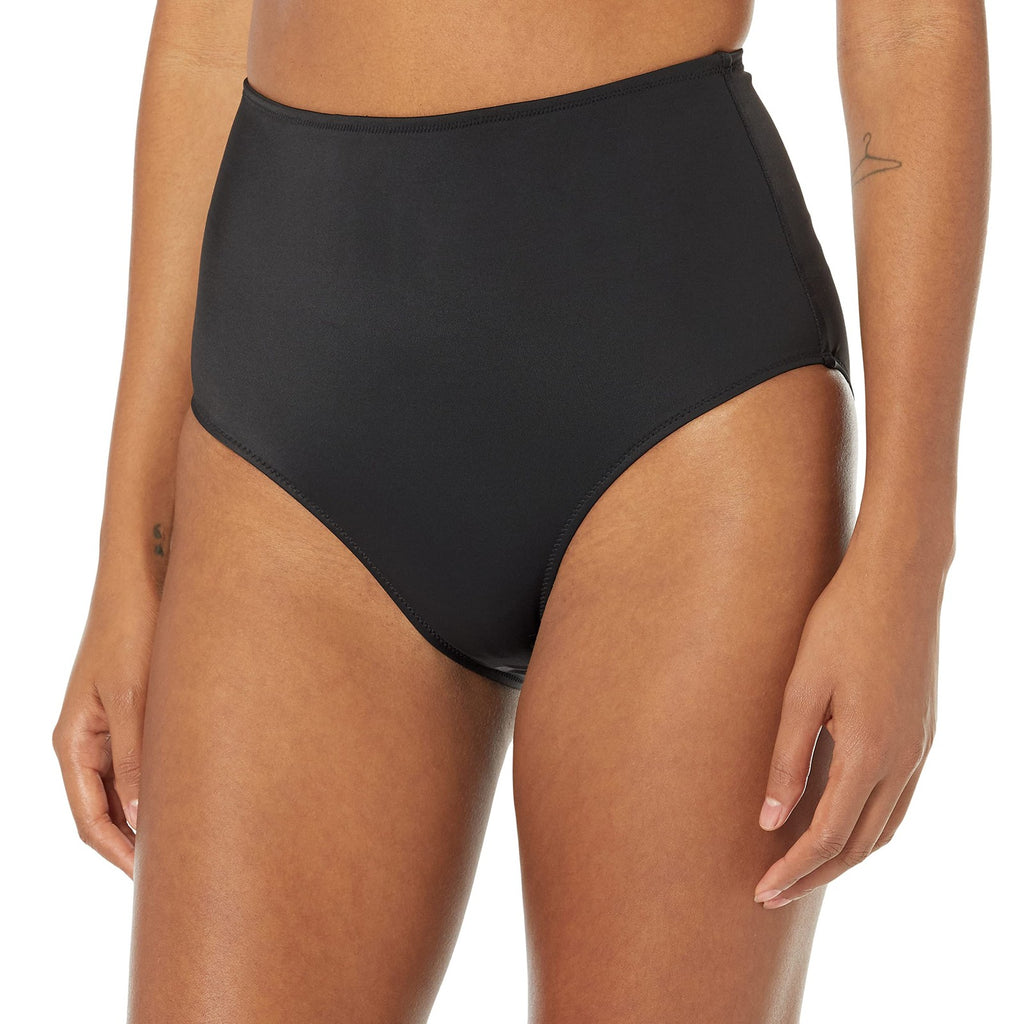 High Waist Bikini Bottom X-Large Washed Black Plus Size