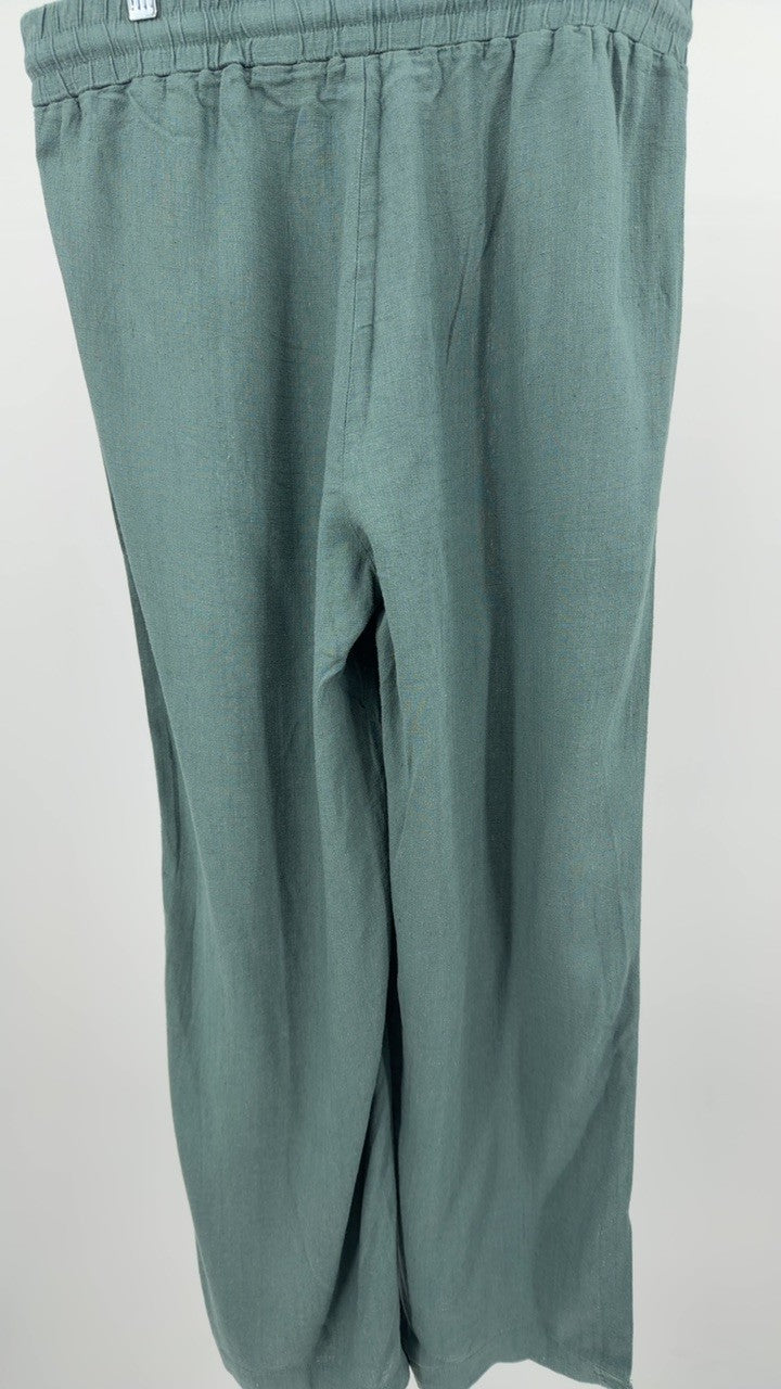 Zenana Linen Drawstring Pants