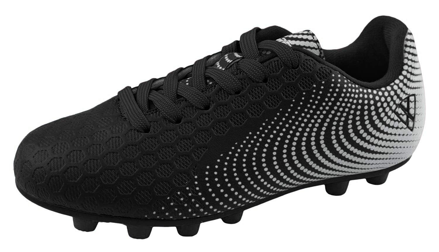 Vizari Stealth Soccer Cleats 9.5 Toddler Black/White Youth Athletic Shoes