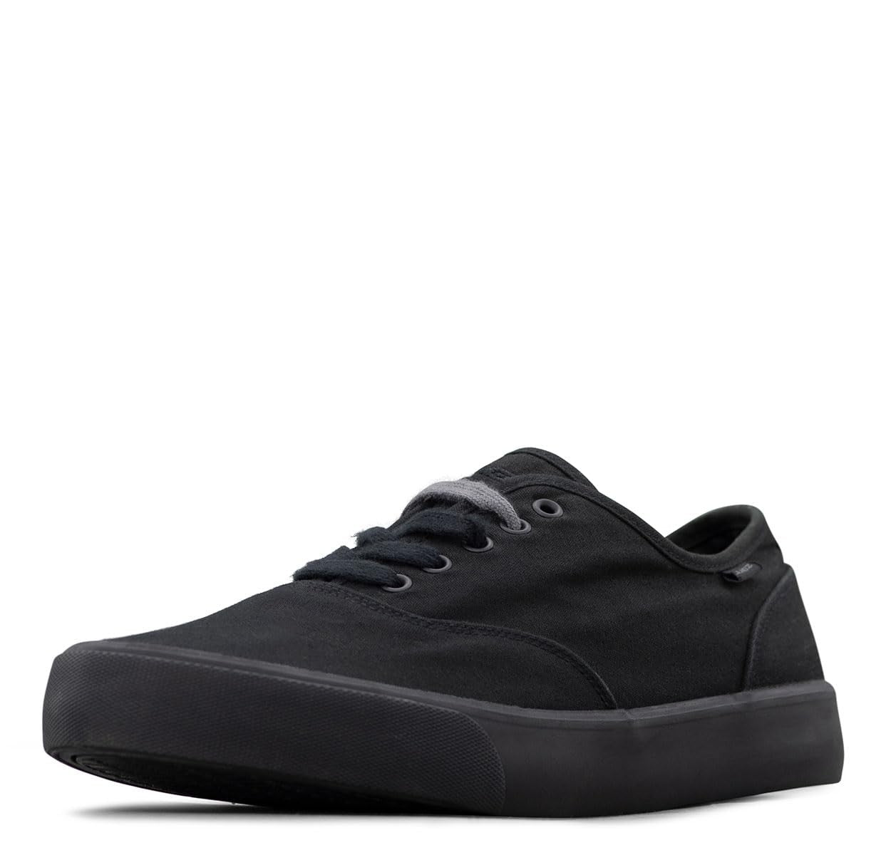 Men's Lugz Lear Classic Sneakers Black 10.5 W Lace-Up Canvas Shoes