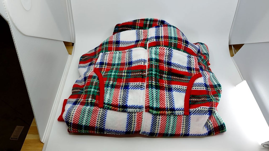 Holiday Time Women’s Plaid Union Suit  Sizes XS-3X