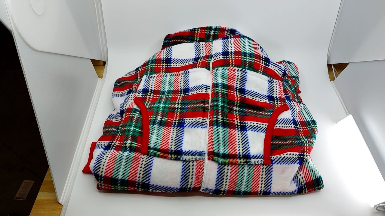 Holiday Time Women’s Plaid Union Suit  Sizes XS-3X