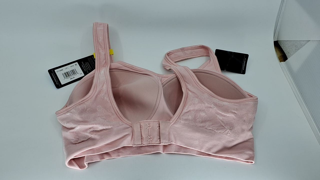 Bali Women's Bra, Comfort Revolution, Full-Coverage, Medium, Peach Dot