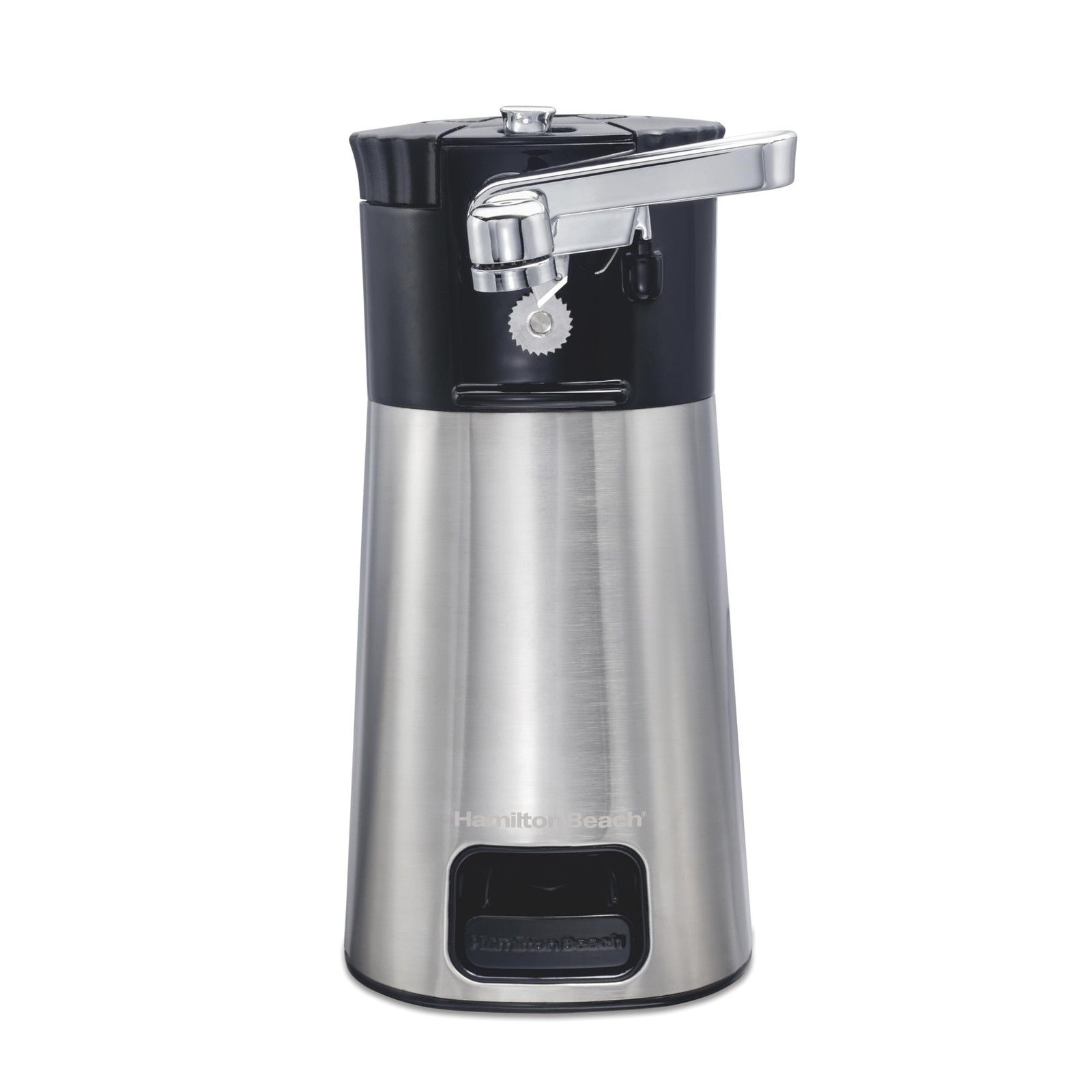 OpenStation Electric Can Opener w/ Jar Openers & Cord Storage, Stainless Steel