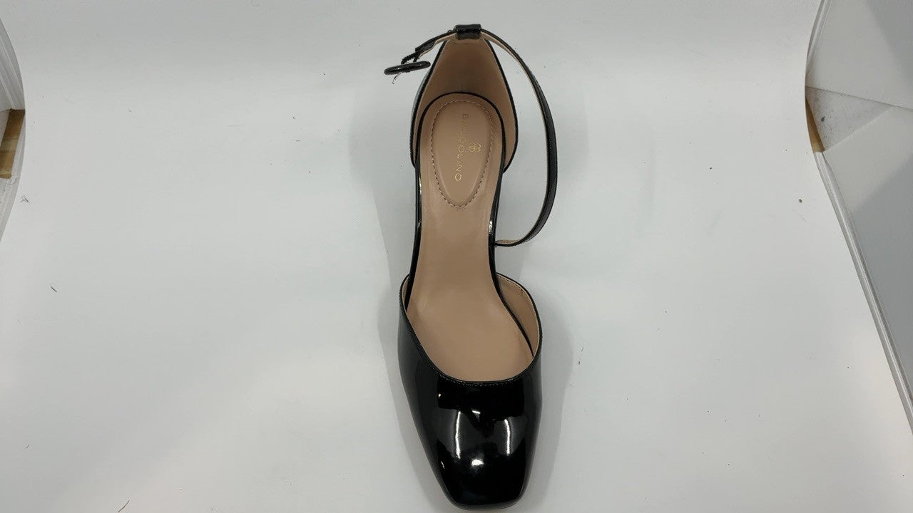 Bandolino Women's Letsadd Pump, Black Patent, 9